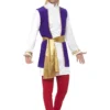 Smiffy's Aladdin Arabian Nights Prince Men's Bollywood Costume