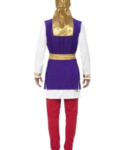Smiffy's Aladdin Arabian Nights Prince Men's Bollywood Costume