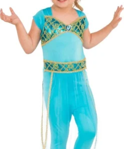 Rubie's Arabian Princess Deluxe Jumpsuit Girls Fancy Dress Costume