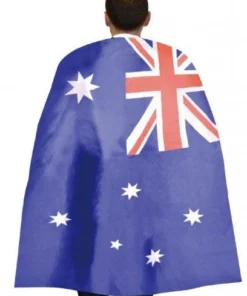 Amscan Australian Flag Adult Cape Womens
