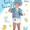 Tomfoolery Baby Boomer Adult Costume Mens
