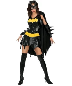 Rubie's Batgirl Costume Licensed Womens Super Hero Adult Fancy Dress