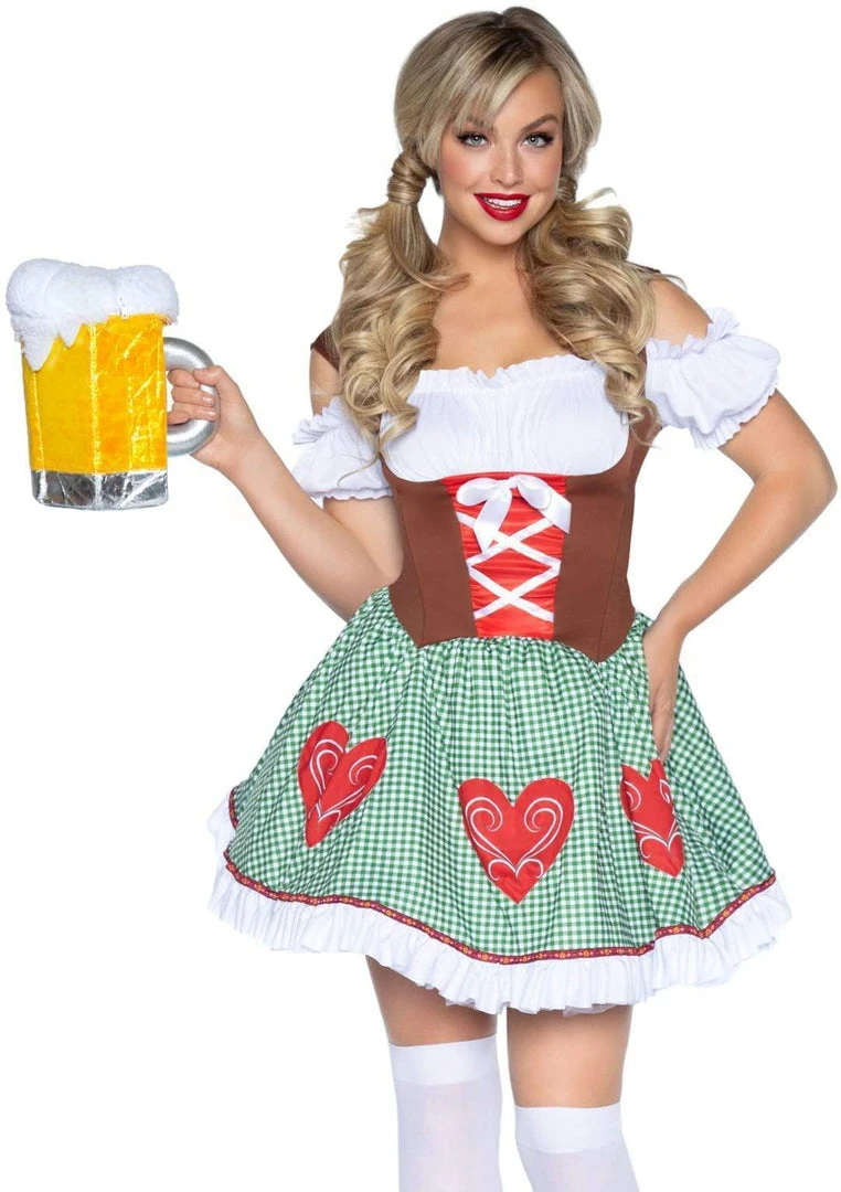 Leg Avenue Bavarian Cutie Oktoberfest Costume 6 Leg Avenue Bavarian Cutie Oktoberfest Costume