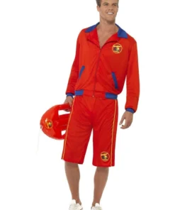 Smiffy's Baywatch Beach Men's Lifeguard 80s Costume