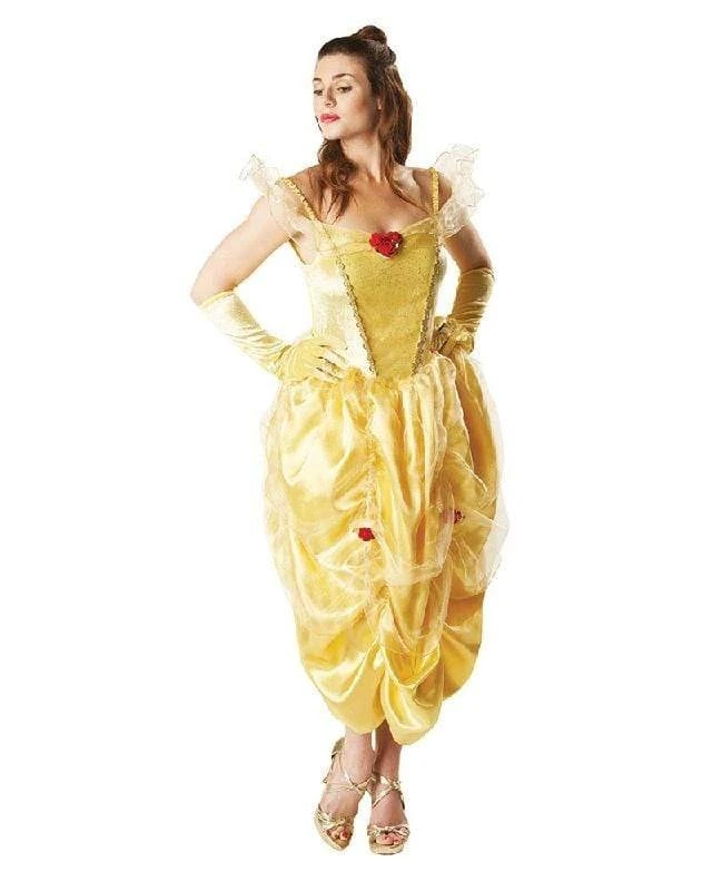 Rubies Womens Beauty And The Beast Belle Disney's Animated Women's Costume 3 Rubies Womens Beauty And The Beast Belle Disney's Animated Women's Costume