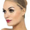 Smiffy's Beige Stretch Mesh Wig Cap Womens