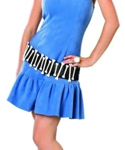 Rubie's Betty Rubble Licensed The Flintstones Costume Adult Womens Dress