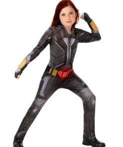 Rubies Kids Black Widow Deluxe Costume For Girls