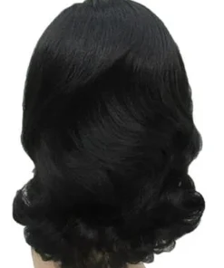 Carnival Products New Year 2021/22 Twenty's Side Part Black 1920's Costume Wig