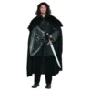 Amscan Medieval Black Furry Men's Cloak Mens