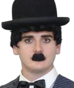 Carnival Products Charlie Chaplin Black Stick-On Costume Moustache