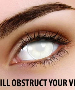ColourVue Blind White Coloured Contact Lenses