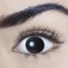Interalia Womens Blind Black Contact Lenses 1 Day Disposable Single Use
