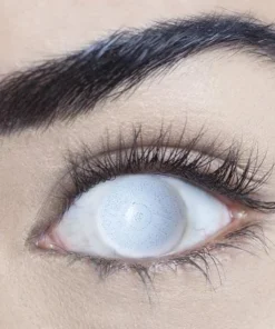 Interalia Blind White 1 Day Halloween Contact Lenses