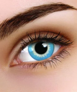 ColourVue Buy Costumes Blue Elf Coloured Contact Lenses