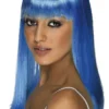 Smiffys Blue Wig Glamour