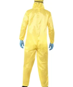 Smiffys Breaking Bad Costume Yellow Hazmat Suit Mens