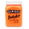 Global Colours Bright Orange Body And Face Paint Buy Costumes