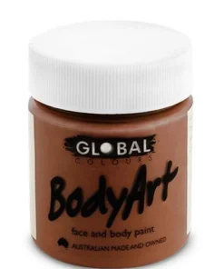 Global Colours Brown Body And Face Paint Buy Costumes