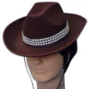 Carnival Products Cowboy Brown Costume Hat With Silver Band Buy Costumes 1 Carnival Products Cowboy Brown Costume Hat With Silver Band Buy Costumes