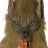 Smiffy's Mens Wolf Brown Mask