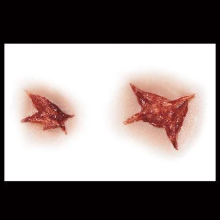 Tinsley Transfers Bullet Head Wound Fake Crime Scene Halloween Costume Makeup 3D FX Transfers Buy Costumes 4 Tinsley Transfers Bullet Head Wound Fake Crime Scene Halloween Costume Makeup 3D FX Transfers Buy Costumes