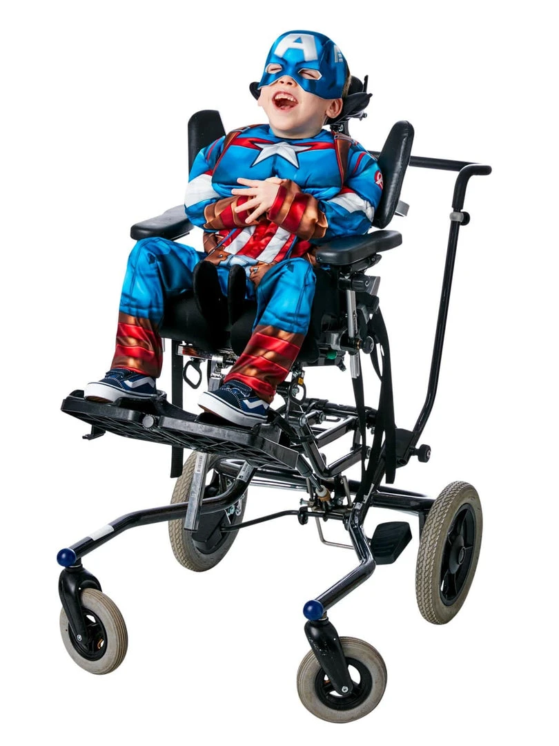 Rubie's Captain America Adaptive Costume For Children Kids 5 Rubie's Captain America Adaptive Costume For Children Kids