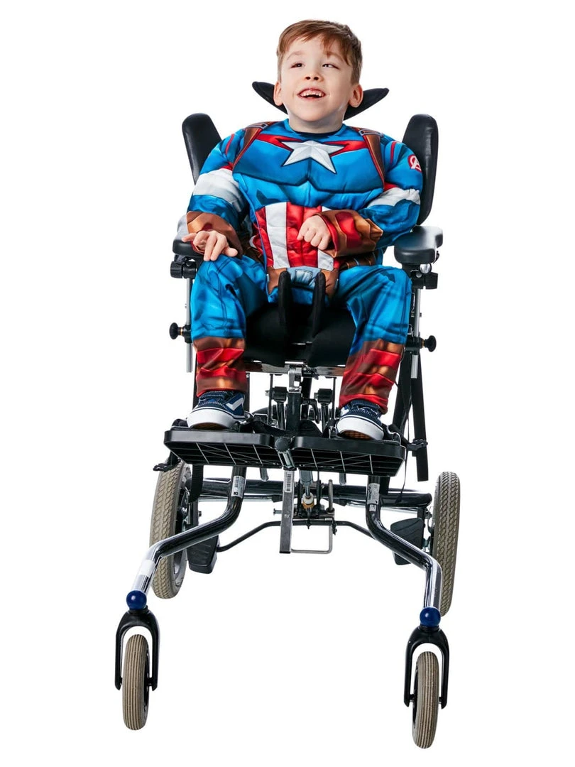 Rubie's Captain America Adaptive Costume For Children Kids 4 Rubie's Captain America Adaptive Costume For Children Kids