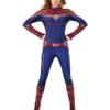 Rubies Captain Marvel Avengers Deluxe Womens Superhero Costume