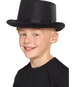 Smiffy's Top Hat Children's Size Black Kids