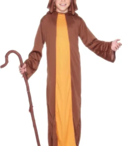 Smiffy's Kids Shepherd Christmas Nativity Costume For Children