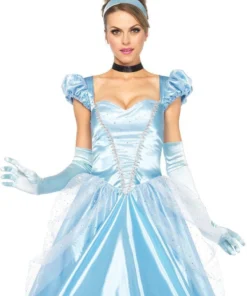 Leg Avenue Womens Cinderella Classic Fairy-tale Princess Ball Gown Costume