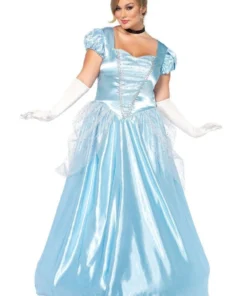 Leg Avenue Cinderella Classic Fairy-tale Princess Ball Gown Curvy Costume Womens