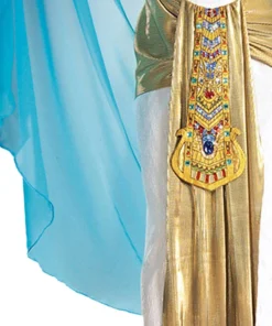 Rubie's Cleopatra White And Blue Womens Hire Costume