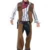 Smiffy's Wild West Fringed Cowboy Mens Costume
