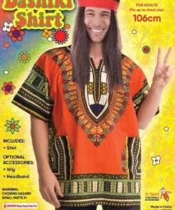 Tomfoolery Dashiki Hippy Shirt