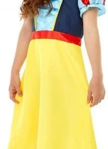 Smiffys Deluxe Princess Snow Children's Fairy Tale Costume