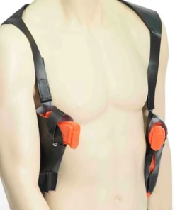 Tomfoolery Detective Double Shoulder Holster With Guns Buy Costumes