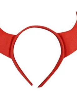 Carnival Products Devil Red Horns On Headband