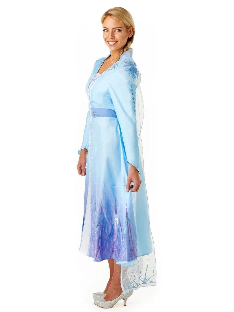 Rubie's Elsa Deluxe Frozen 2 Adult Costume Womens 6 Rubie's Elsa Deluxe Frozen 2 Adult Costume Womens
