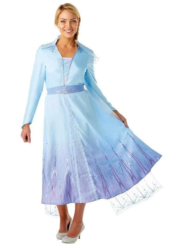Rubie's Elsa Deluxe Frozen 2 Adult Costume Womens 3 Rubie's Elsa Deluxe Frozen 2 Adult Costume Womens