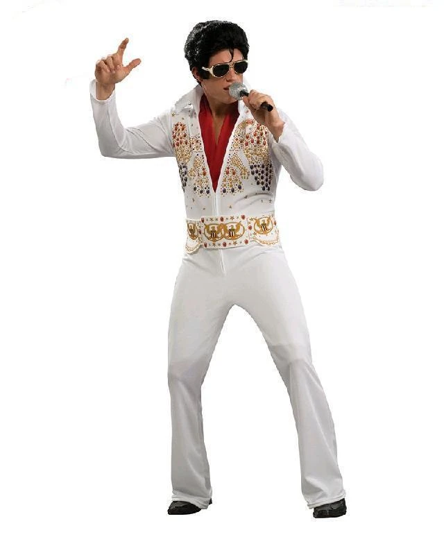 Rubie's Mens Elvis American Eagle Adult Costume Jumpsuit Fancy Dress 3 Rubie's Mens Elvis American Eagle Adult Costume Jumpsuit Fancy Dress