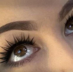 Carnival Products Womens Eyelashes Zig Zag Black