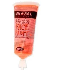 Global Colours Bright Orange Body And Face Paint Buy Costumes 7 Global Colours Bright Orange Body And Face Paint Buy Costumes