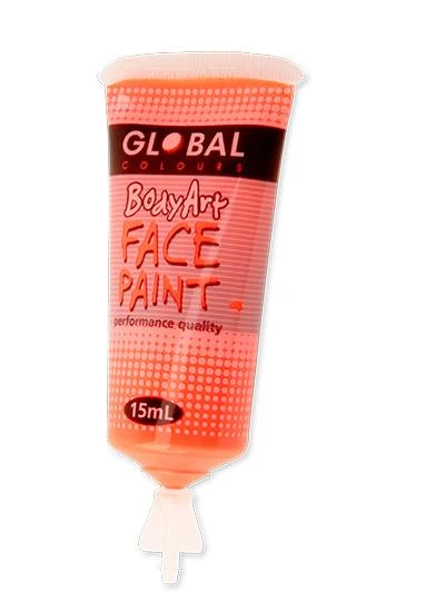 Global Colours Bright Orange Body And Face Paint Buy Costumes 5 Global Colours Bright Orange Body And Face Paint Buy Costumes