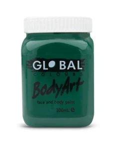 Global Colours Buy Costumes Deep Green Body And Face Paint