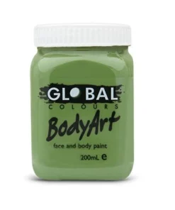 Global Colours Buy Costumes Oxide Green Body And Face Paint