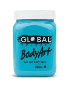 Global Colours Buy Costumes Turquoise Body And Face Paint