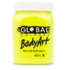 Global Colours Bright Yellow Body And Face Paint Buy Costumes