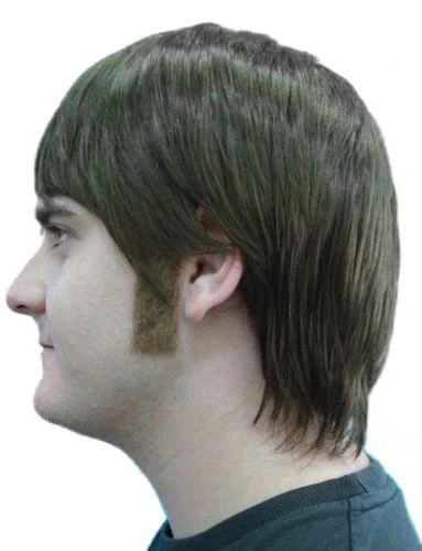 Carnival Products Sideburns 1970's Straight Brown 8 Carnival Products Sideburns 1970's Straight Brown
